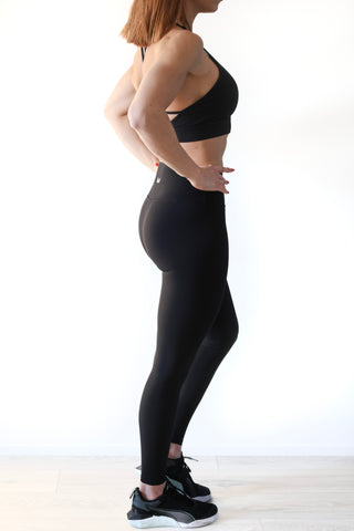 CAMA Women's soft tights, black