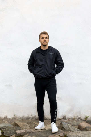 CAMA Miesten tuulitakki, sininen/musta